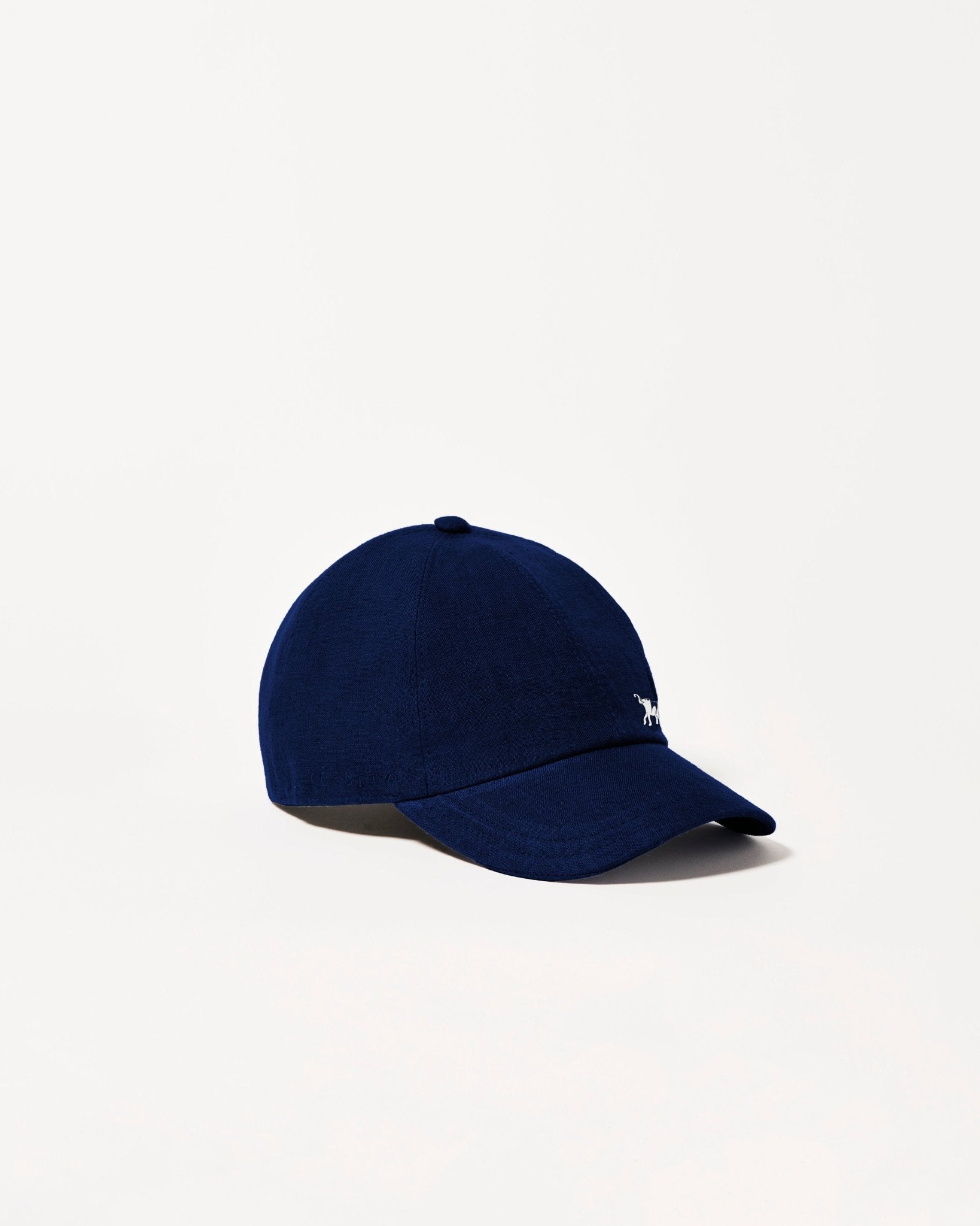 Casquette lin italien - Bleu marine - La Réserve Boutique