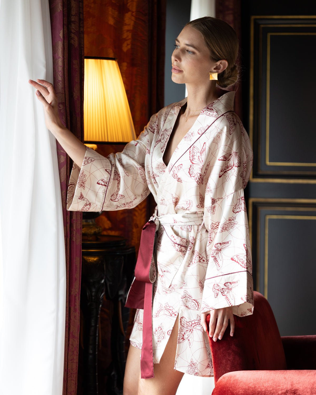 Kimono en soie « Suite 504 » - La Réserve Boutique
