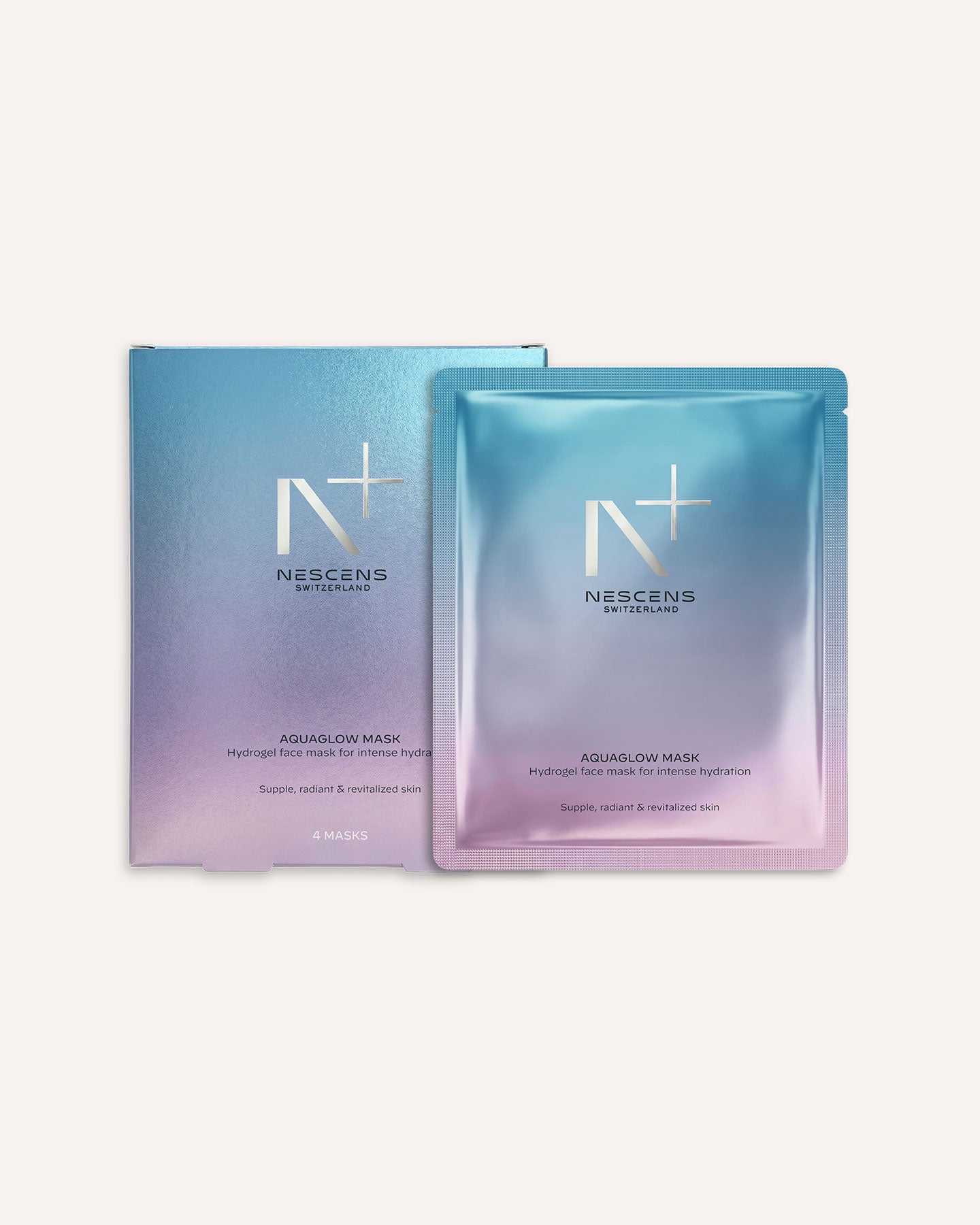 Masques AquaGlow Nescens - Set de 4