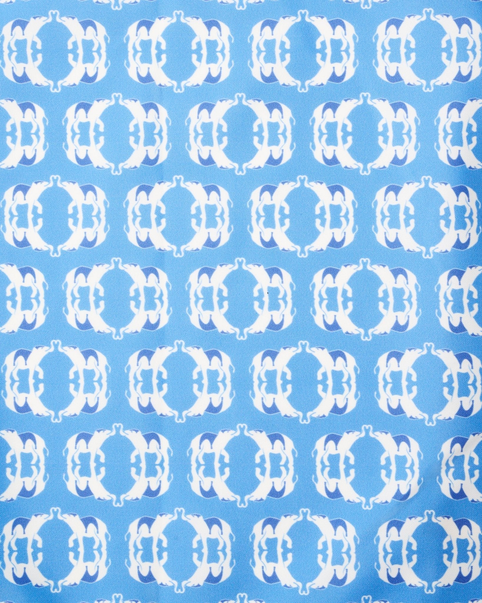 Maillot de bain Monogramme - Bleu Ciel - La Réserve Boutique