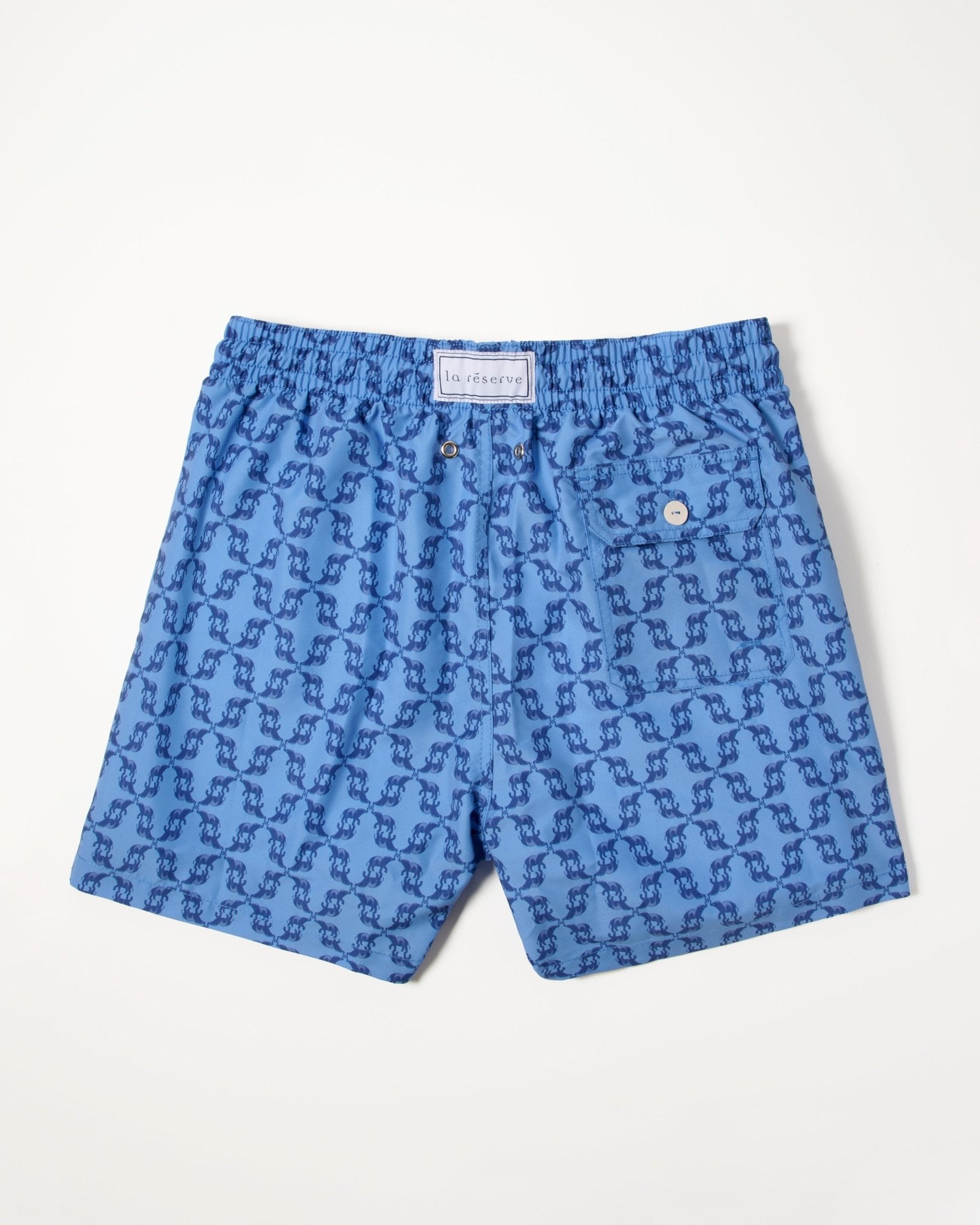 Maillot de bain Monogramme - Bleuet - La Réserve Boutique