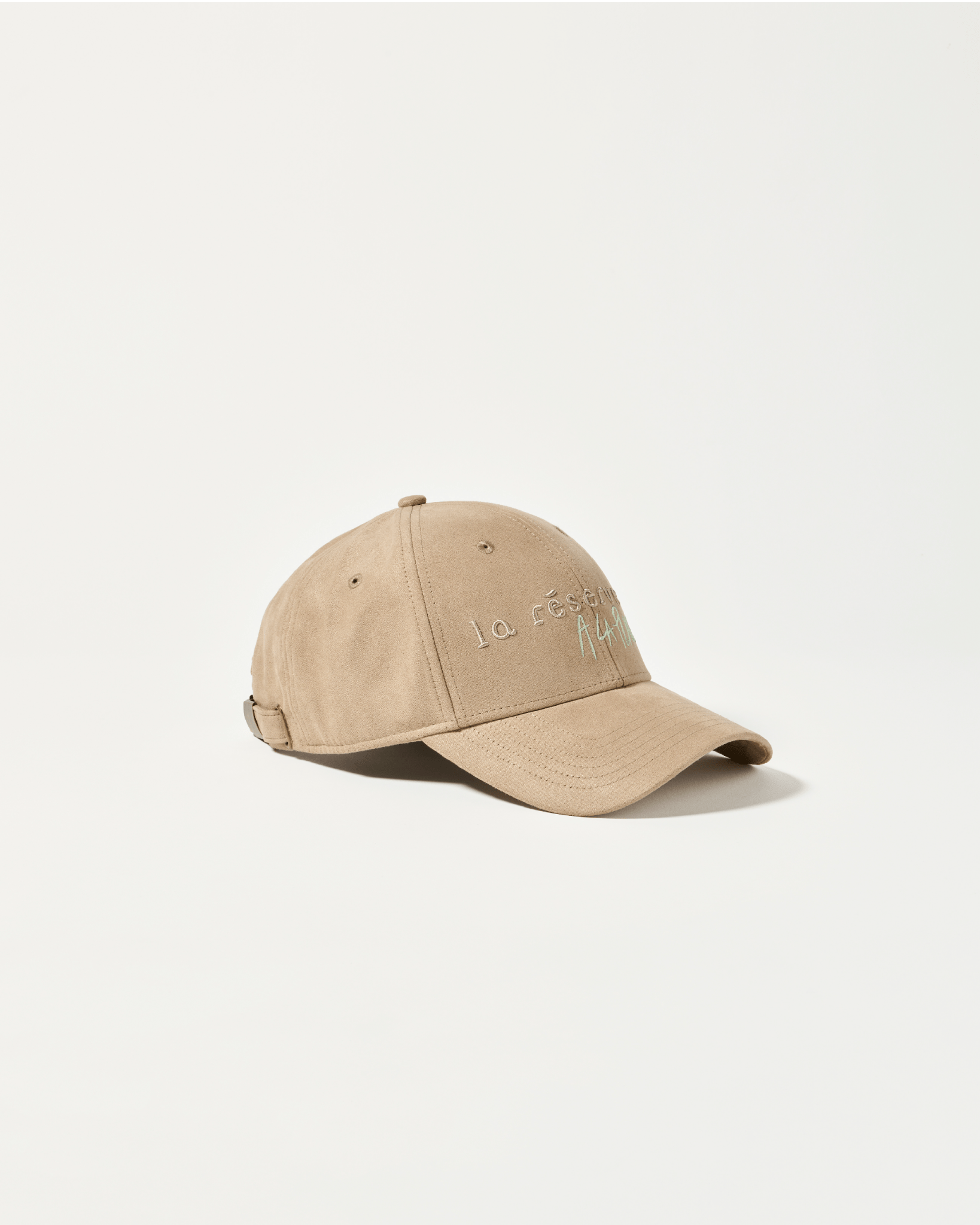 Casquette La Réserve à la Plage - Taupe Suede - La Réserve Boutique