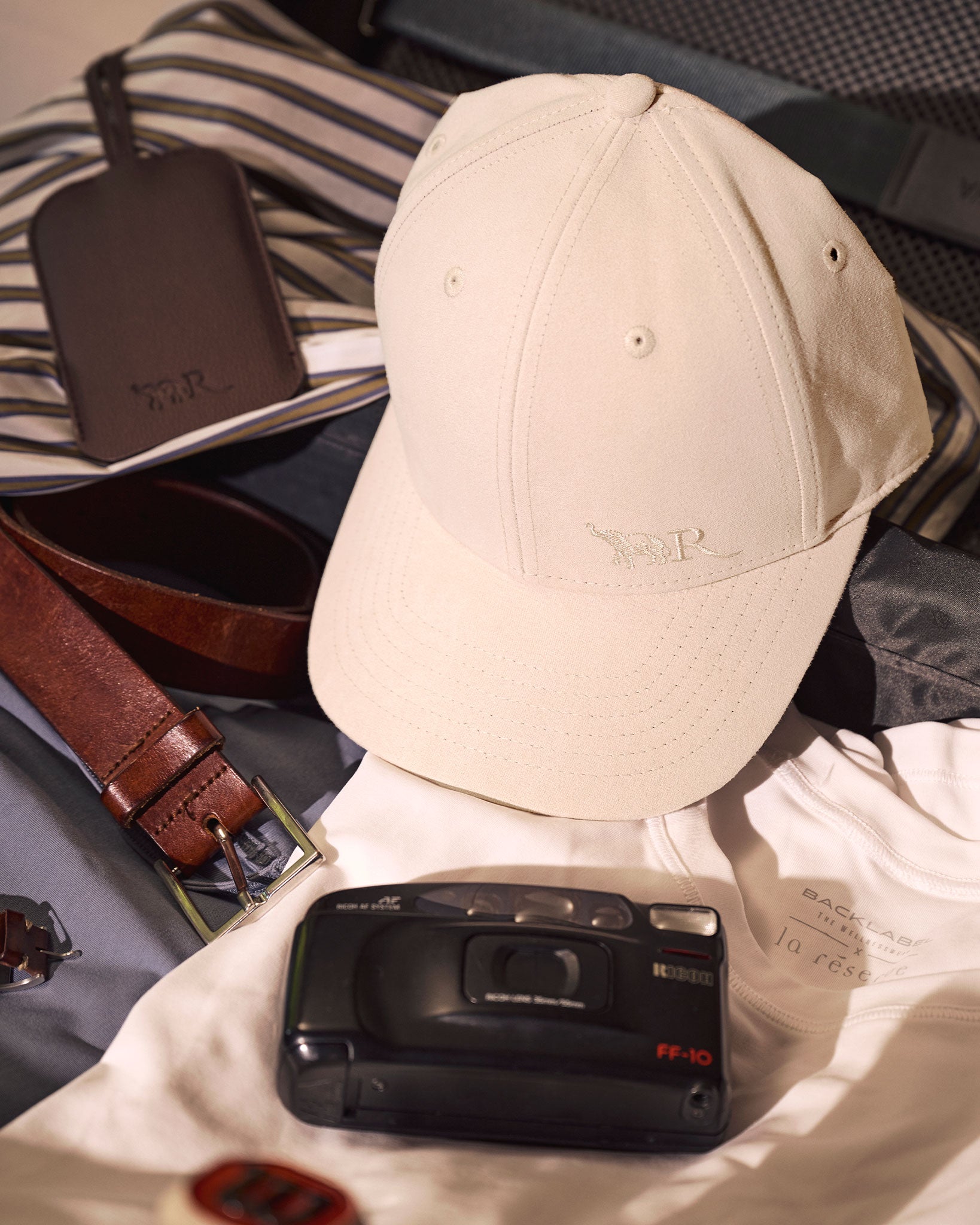 Casquette suede - Beige - La Réserve Boutique