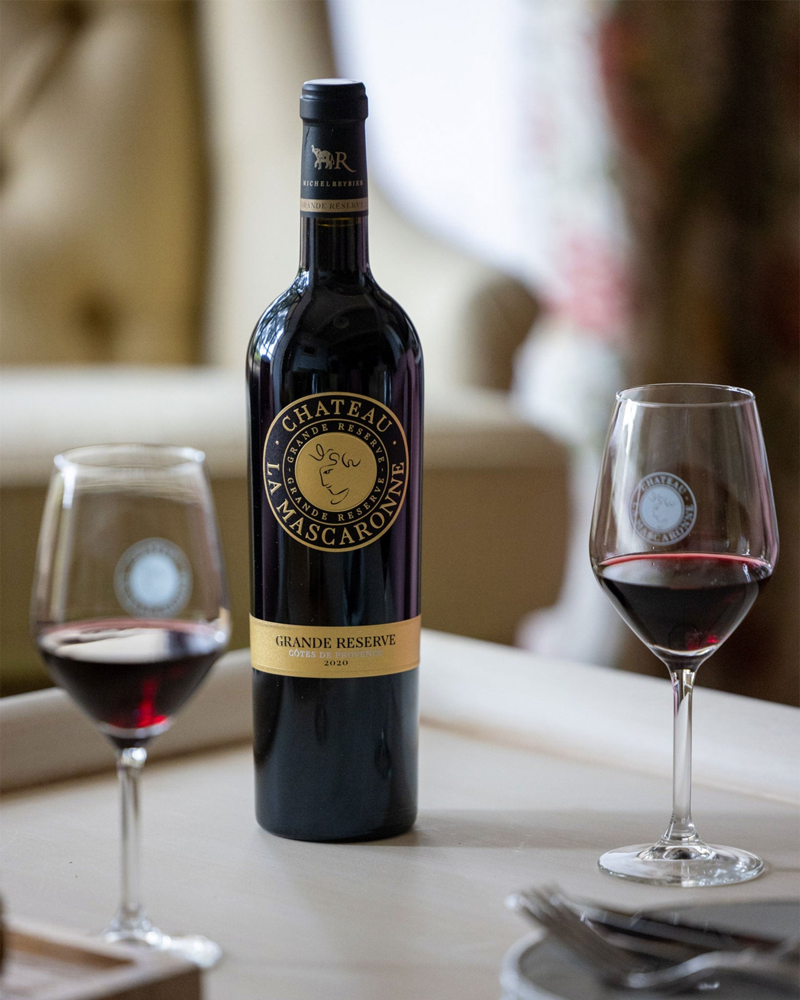Château La Mascaronne Grande Réserve Rouge 2020 - Vin Bio AOC Provence