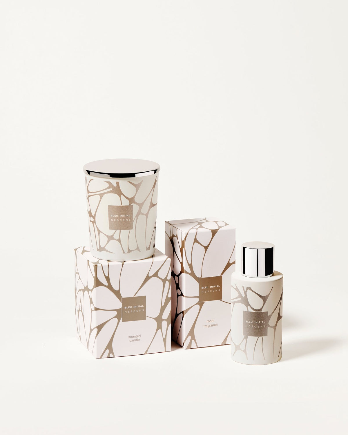 Blue Initial Fragrance Set - Soothing Candle and Home Perfume | La ...