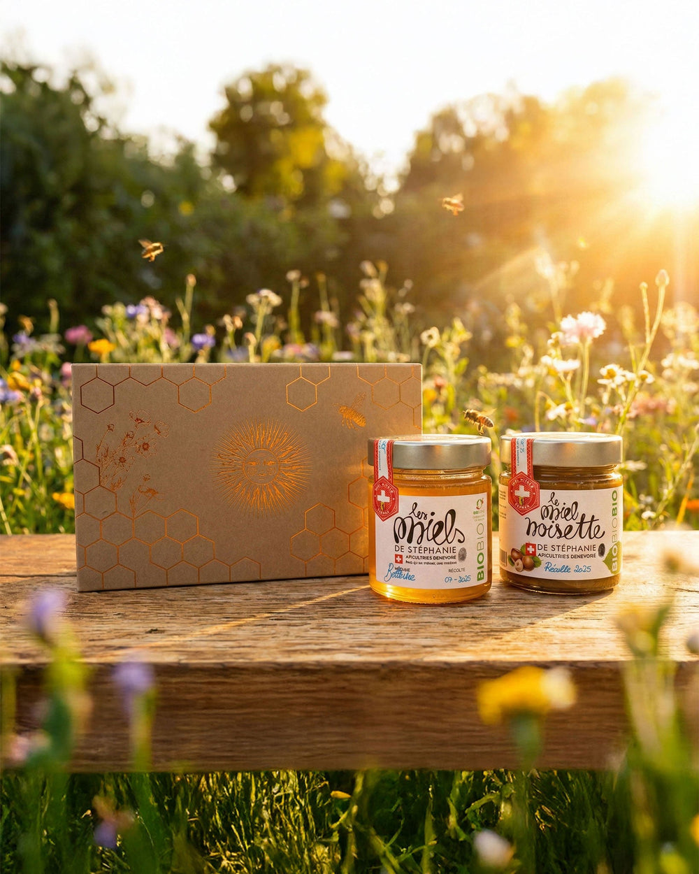 Coffret signature duo de miels - La Réserve Boutique