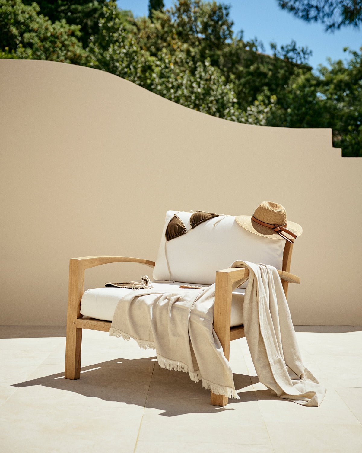 Drap de plage coton - La Réserve Boutique