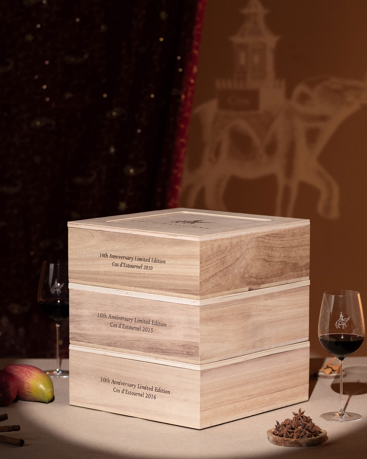 Cos d'Estournel - Coffret 10ème Anniversaire Édition Limitée