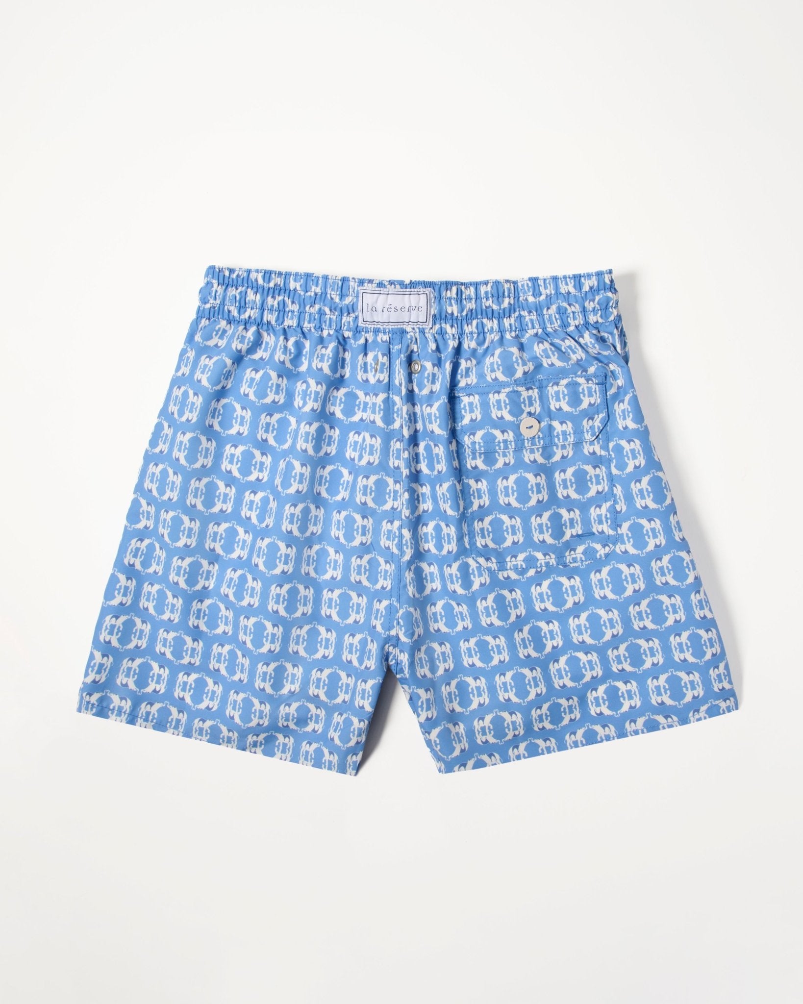 Maillot de bain Monogramme - Bleu Ciel - La Réserve Boutique