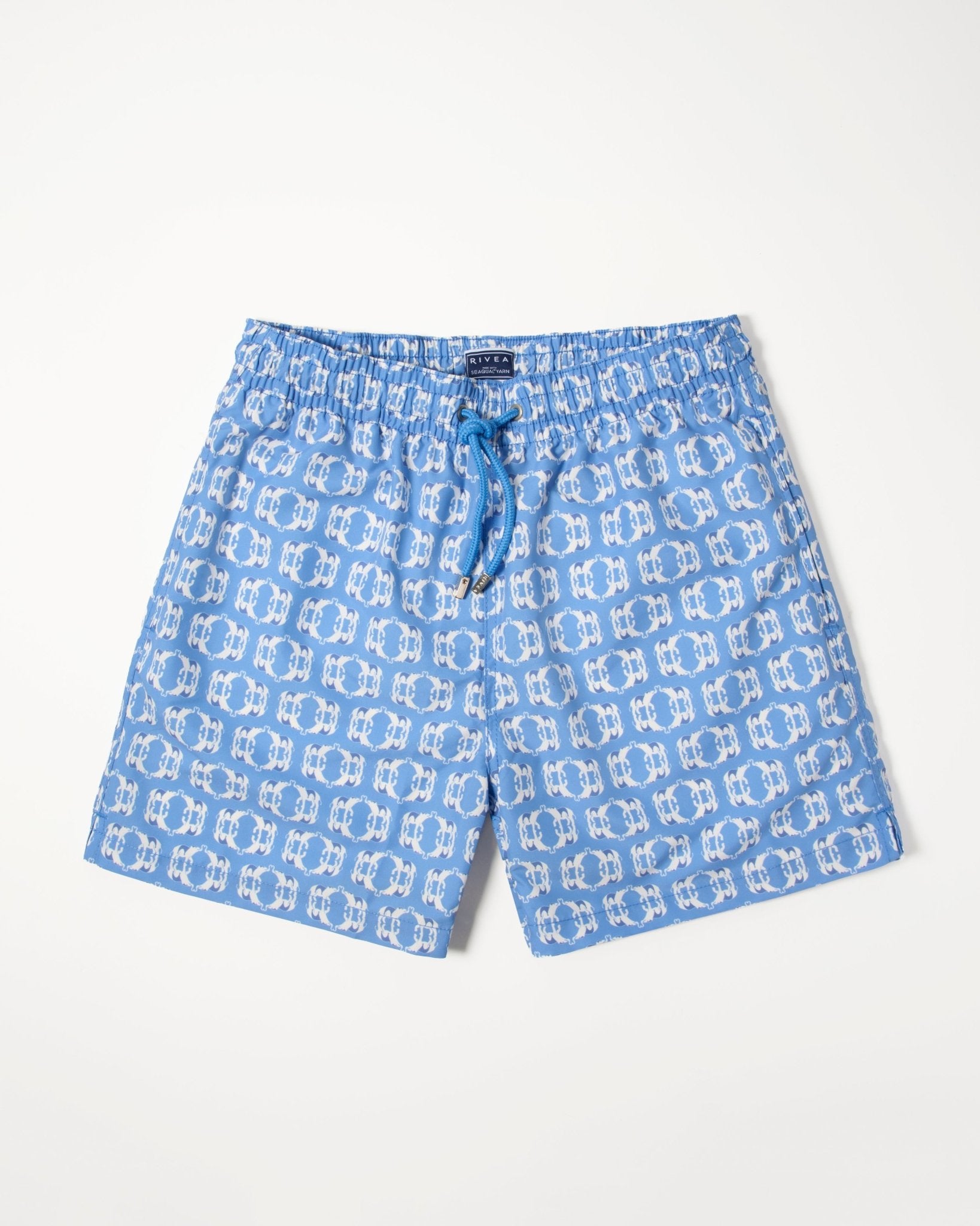 Maillot de bain Monogramme - Bleu Ciel - La Réserve Boutique