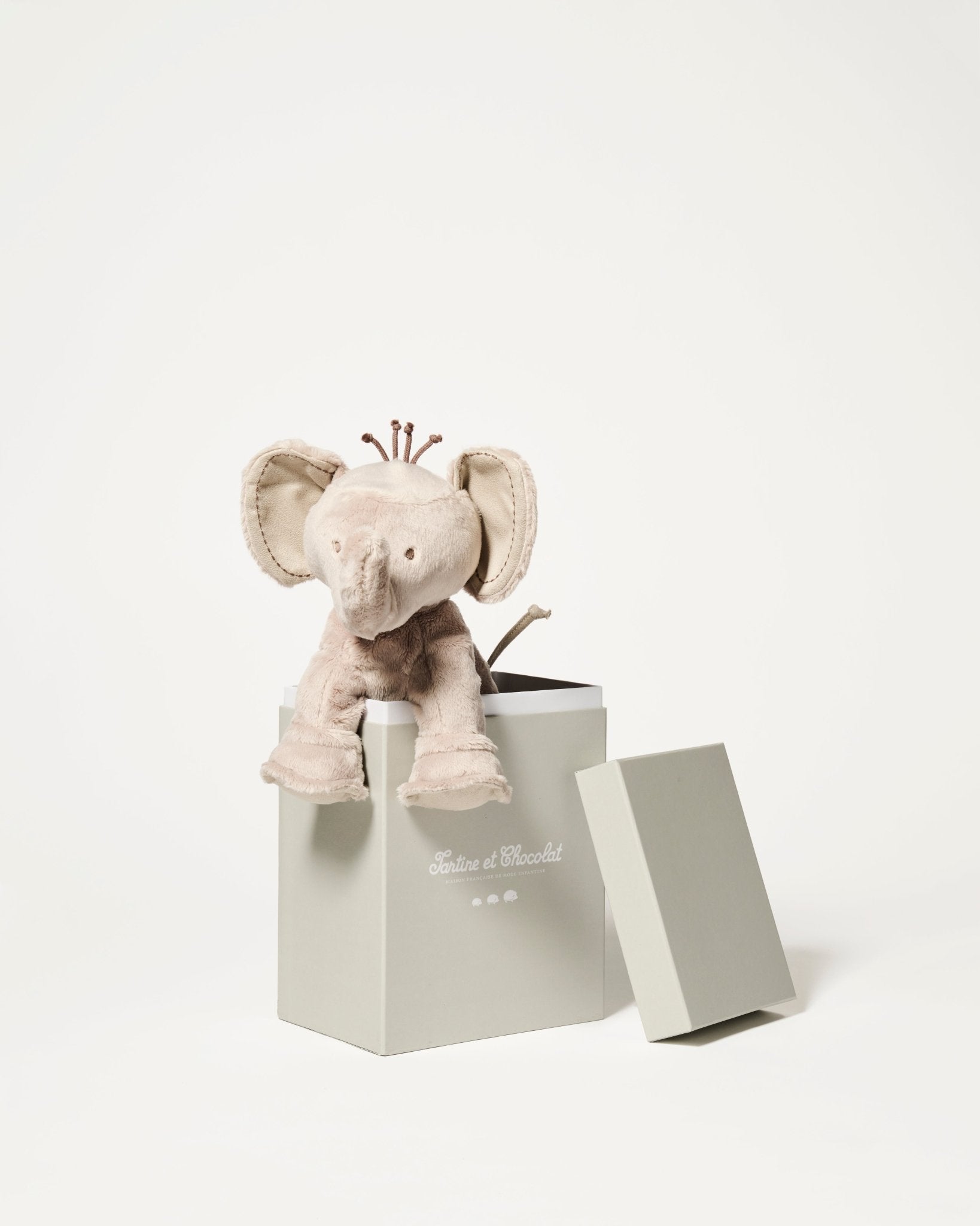 Peluche Éléphant La Petite Réserve - Moyenne taille - La Réserve Boutique