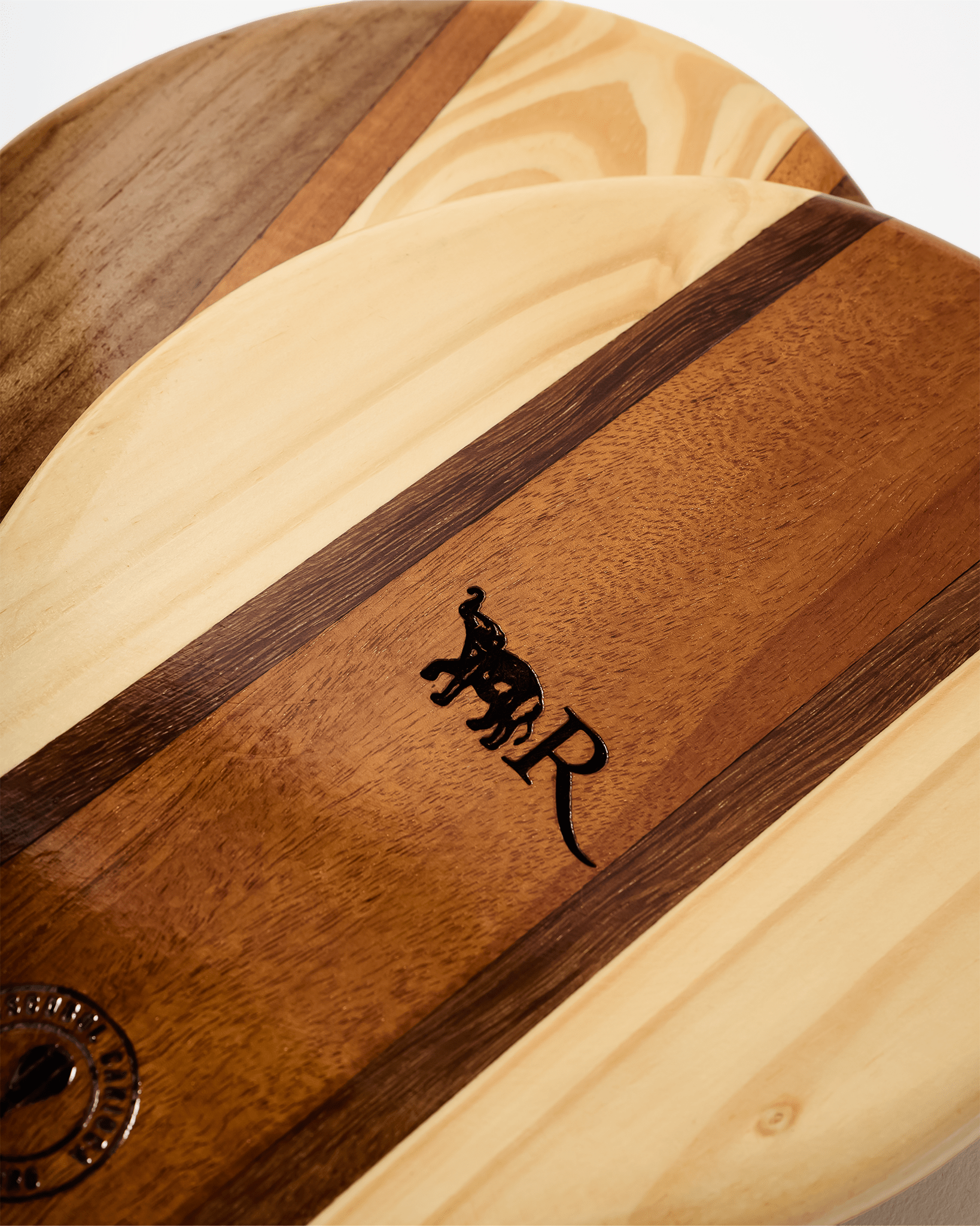 Set de raquettes de plage en bois - Turquoise - La Réserve Boutique