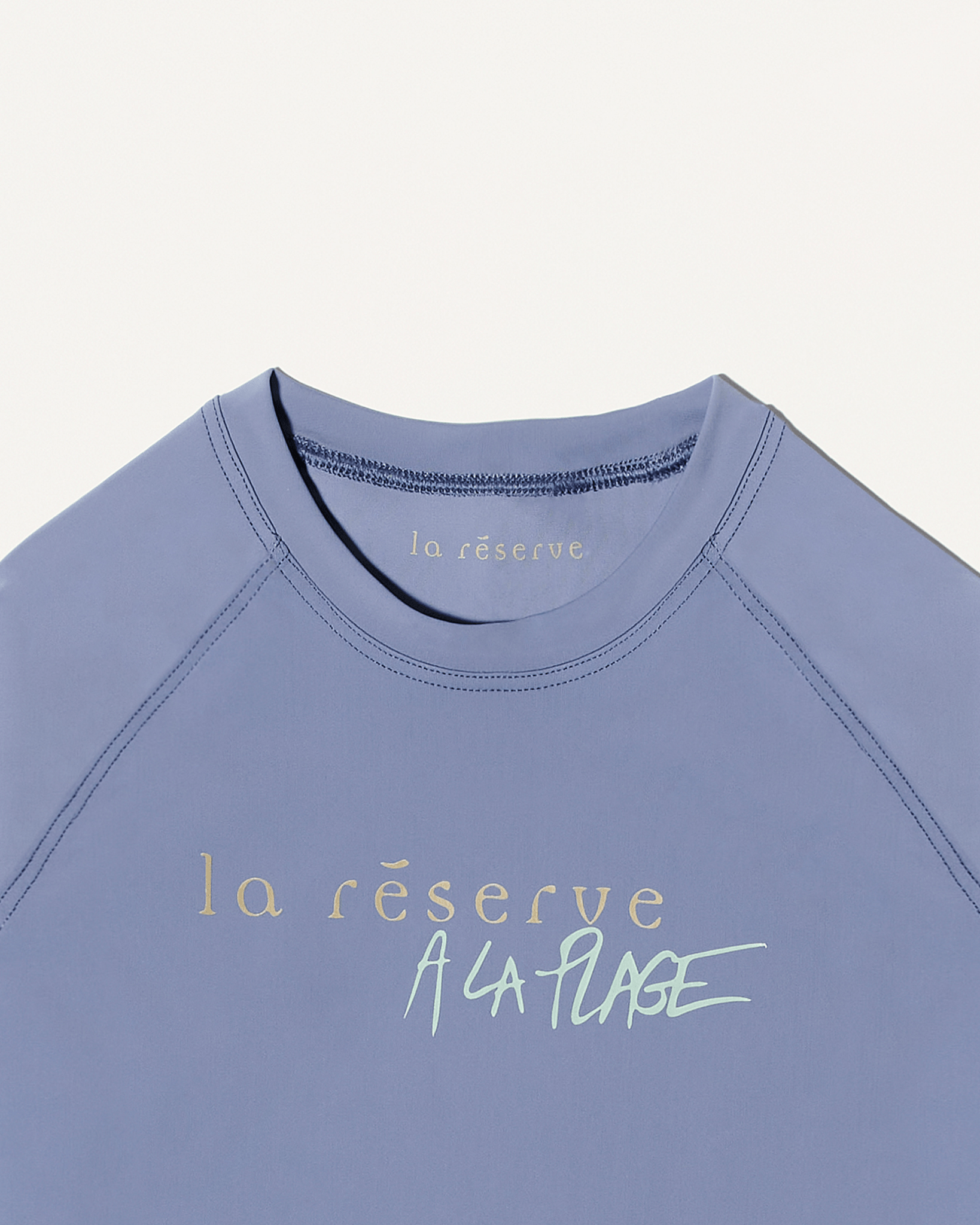 T - shirt Anti - UV Enfant Azur - La Réserve à la Plage - La Réserve Boutique